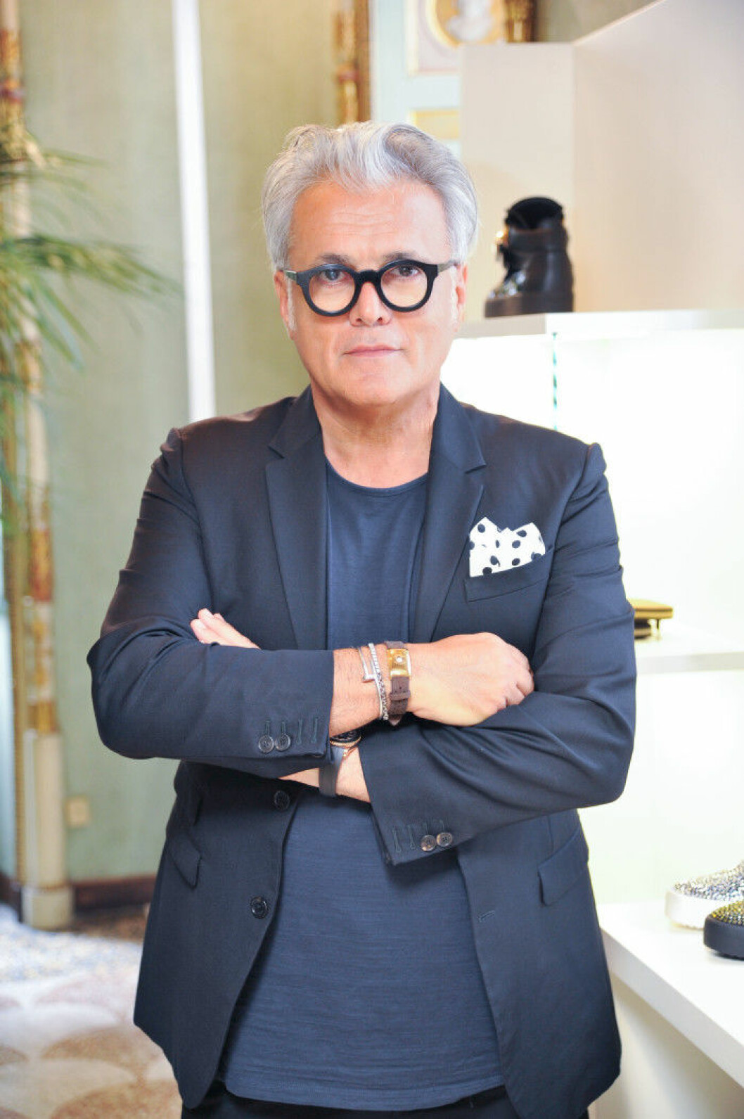 ”Jag har alltid inspirerats av Jennifer och älskar hur hon ser ut i mina skor” säger Giuseppe Zanotti om samarbetet. Giuseppe Zanotti