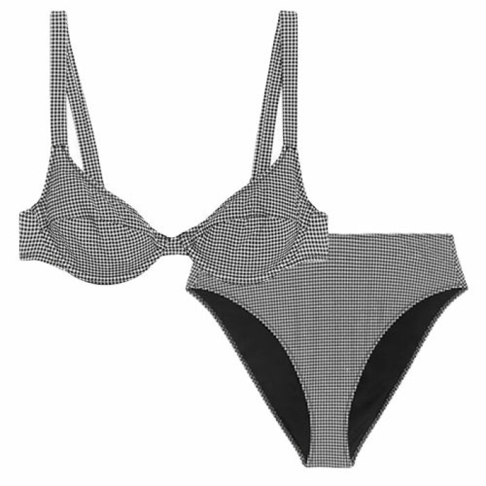 Svart vit snygg bikini från arket