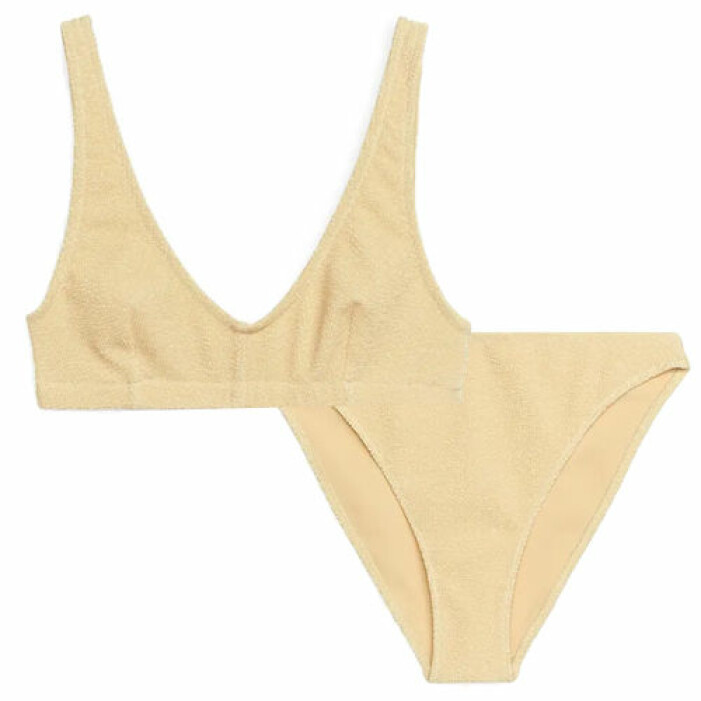 Gul bikini från ARKET.