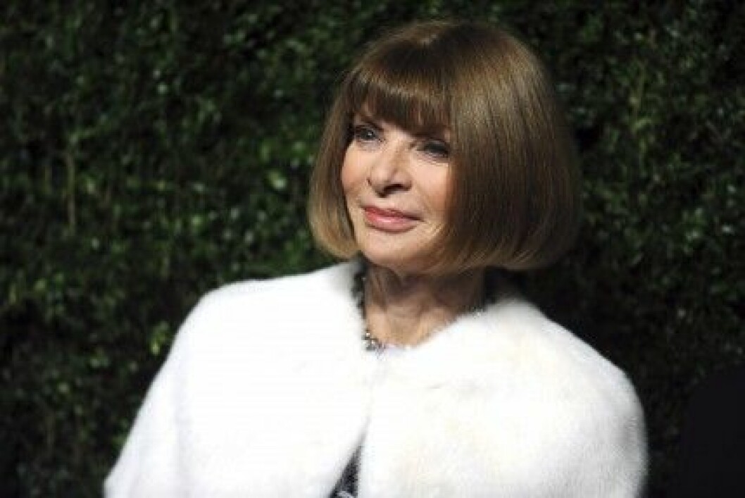 Vogues chefredaktör Anna Wintour. Anna Wintour