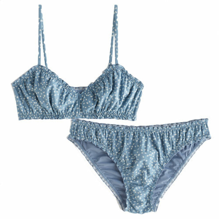 Blå snygg bikini från & Other Stories