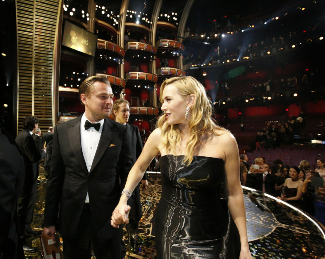 leonardo dicaprio kate winslet