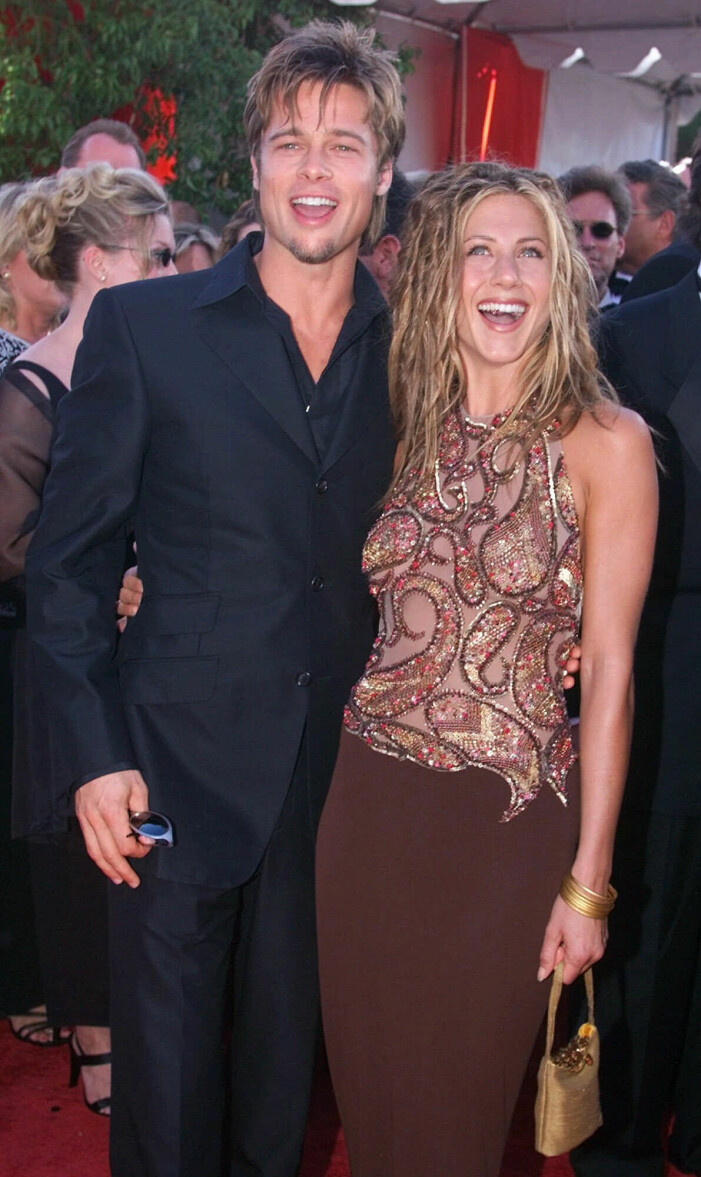 Jennifer Aniston och Brad Pitt.