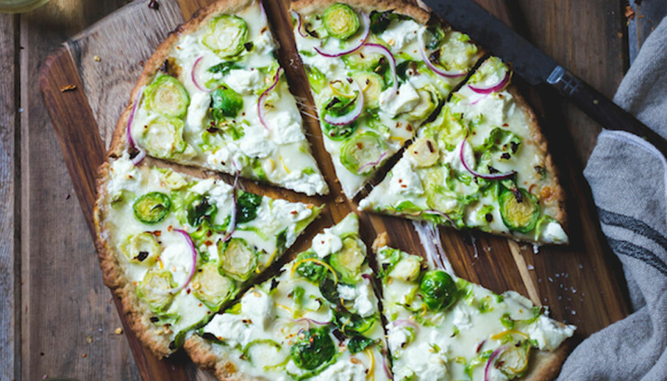Recept: Glutenfri pizza på blomkålsbotten