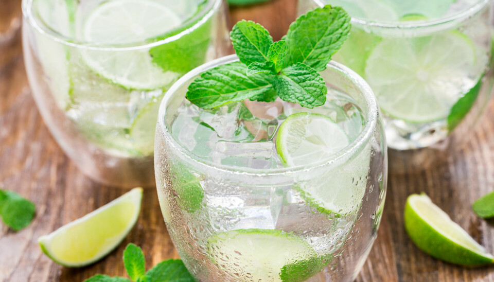 Så gör du lyxig champagnemojito