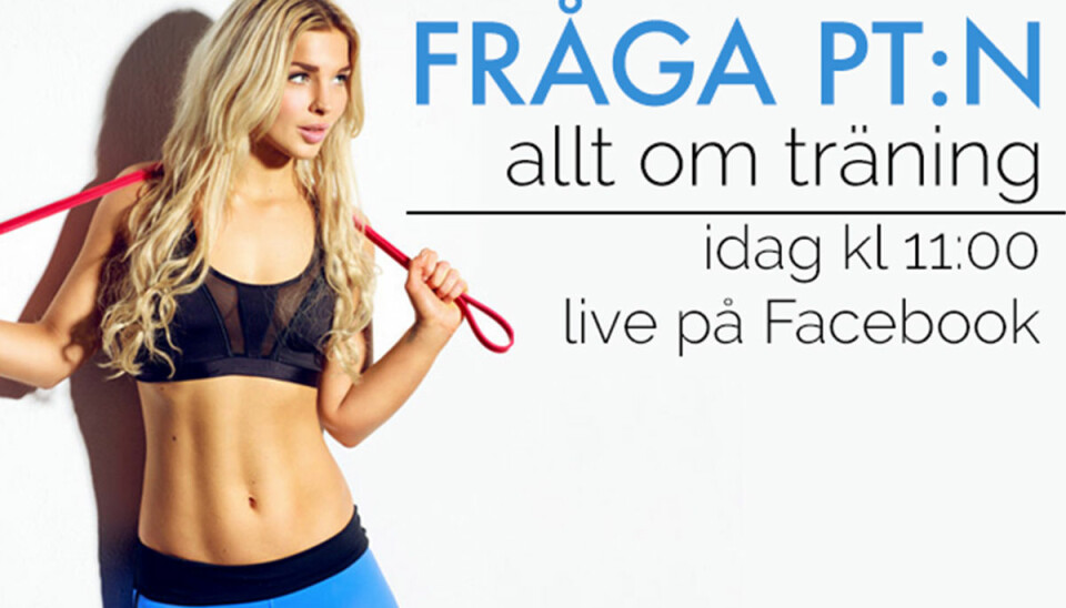 LIVE: Fråga vår PT allt om träning