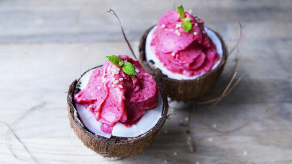 Gör en nyttig och svalkande nice cream (lika gott som glass)