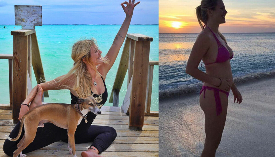 Så tränar Yoga girl under graviditeten