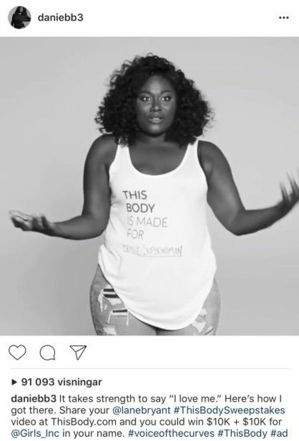 Danielle Brooks från OITNB vill få oss att dumpa gymångesten (se videon)