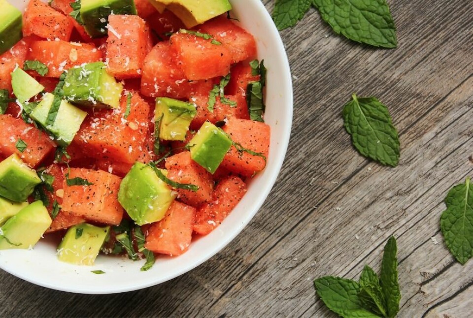 Isglass, enkel tårta och 3 andra drömrecept med vattenmelon