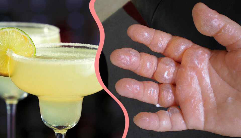 Därför ska du inte dricka limedrinkar i solen