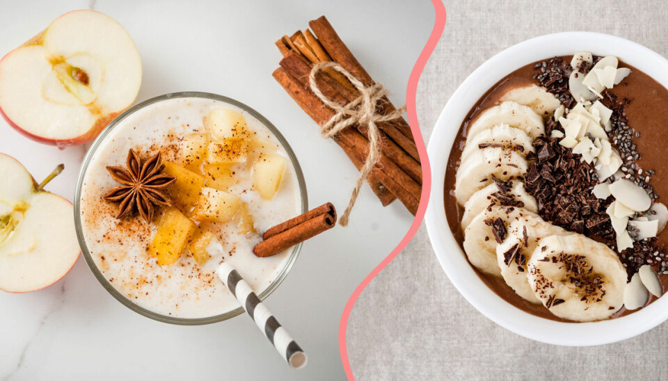 Äppelpaj, ingefära, choklad och pumpa – här är 5 härliga höstsmoothies