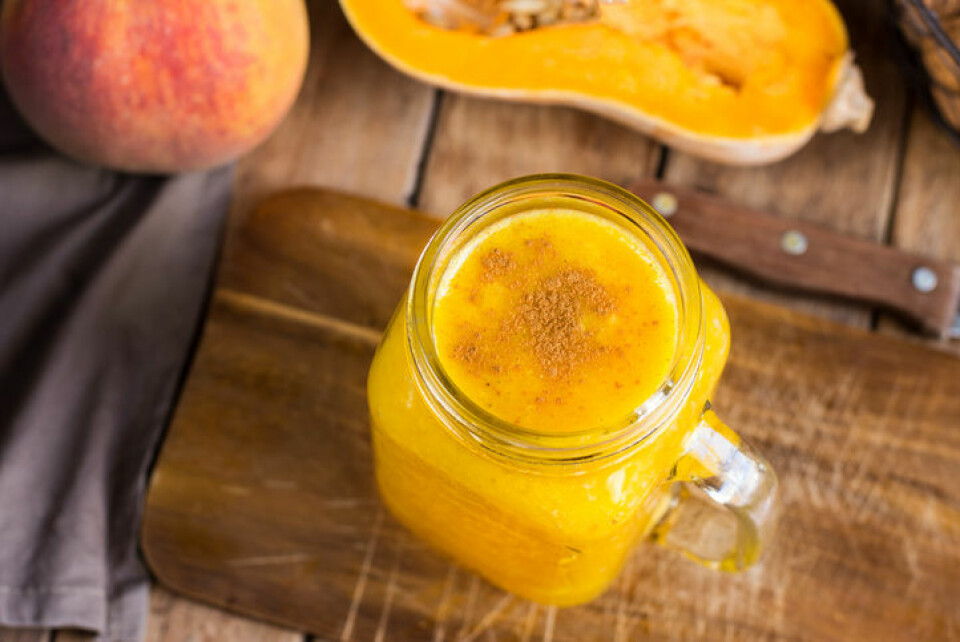 Äppelpaj, ingefära, choklad och pumpa – här är 5 härliga höstsmoothies