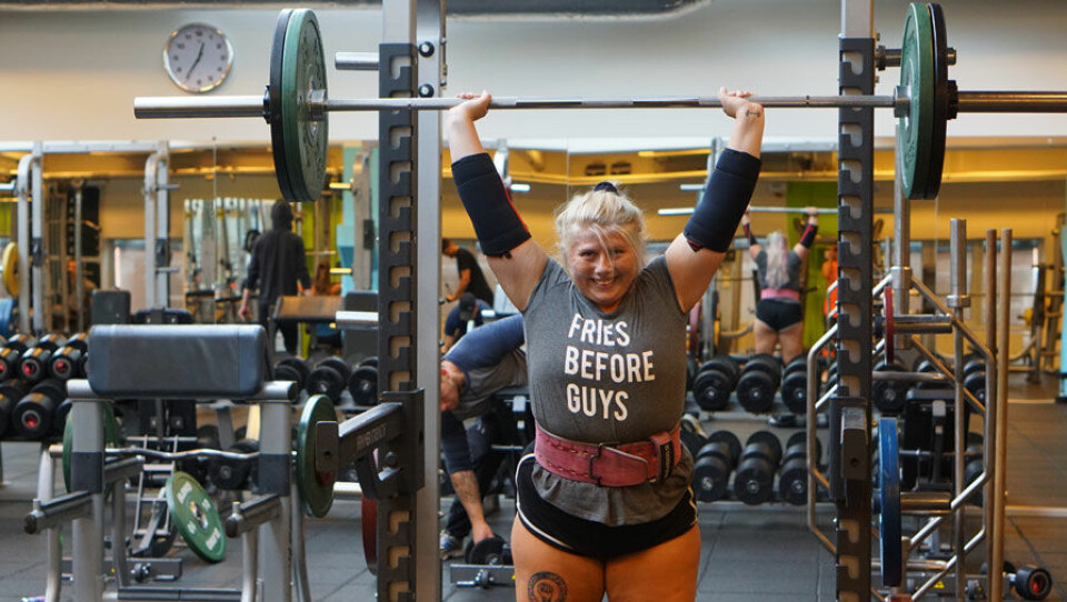 Styrkelyftaren Sara, 24: Att lyfta tungt gav mig bättre självförtroende