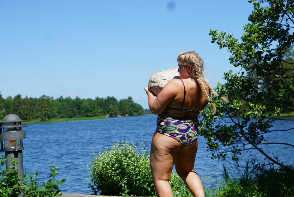 Styrkelyftaren Sara, 24: Att lyfta tungt gav mig bättre självförtroende