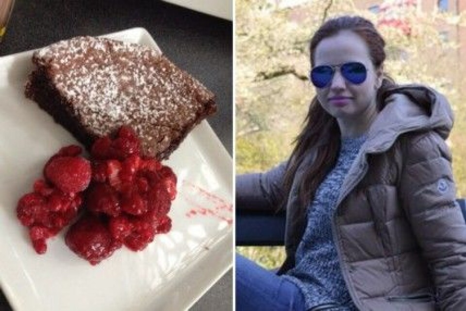 Isabelles recept på nyttig kladdkaka. Isabelles recept på nyttig kladdkaka.