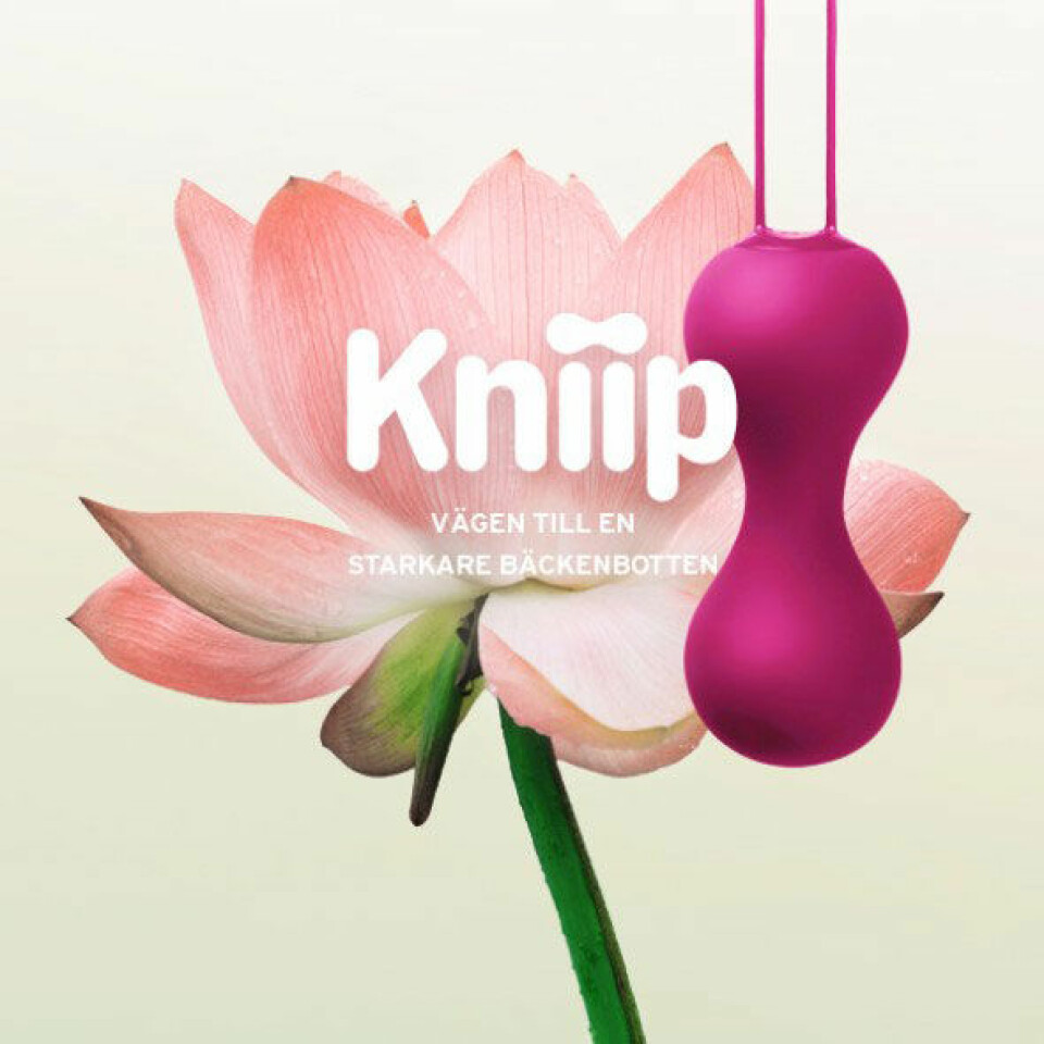 Knippaketet Kniip med kulor och ekologiskt glidmedel samt tvättmedel för kulorna. Knippaketet Kniip med kulor och ekologiskt glidmedel samt tvättmedel för kulorna.