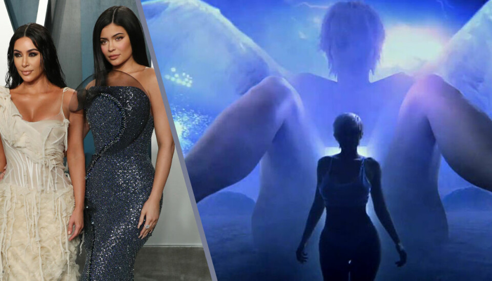 Kim Kardashian föder ut Kylie Jenner i musikvideon Feel me