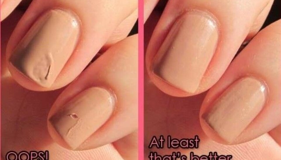 Gör du också sönder ditt nagellack direkt? Här tricket som fixar det