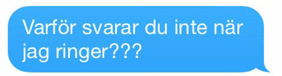 14 sms du garanterat har skickat under din livstid