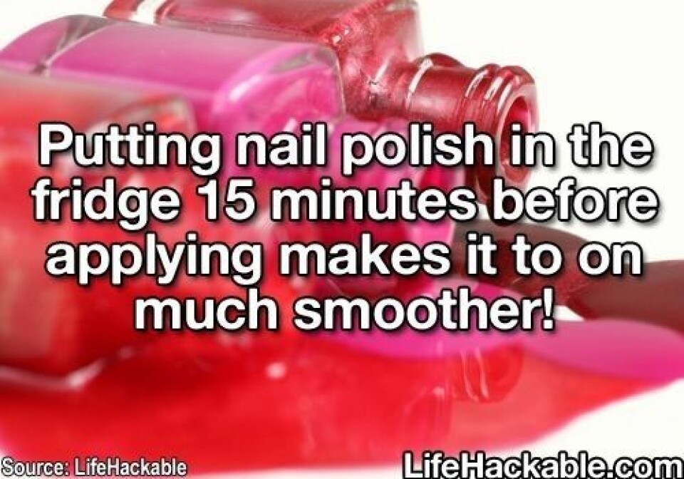 15 smarta hacks som ger dig perfekta naglar