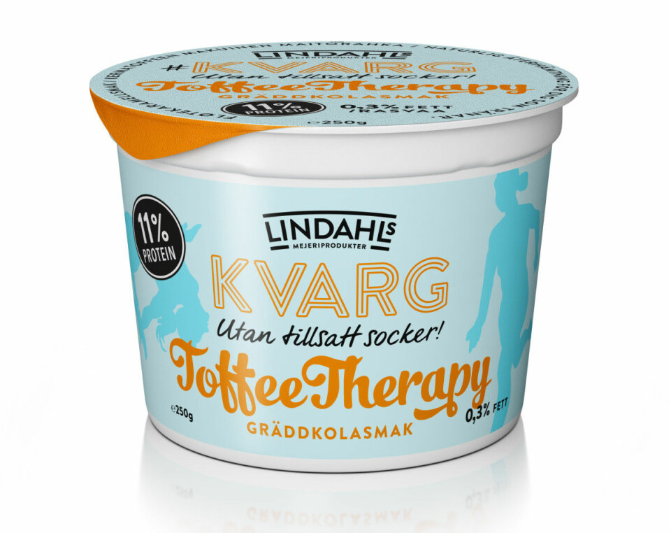 Nu lanseras kvarg med smak av energidryck och pepparkaka