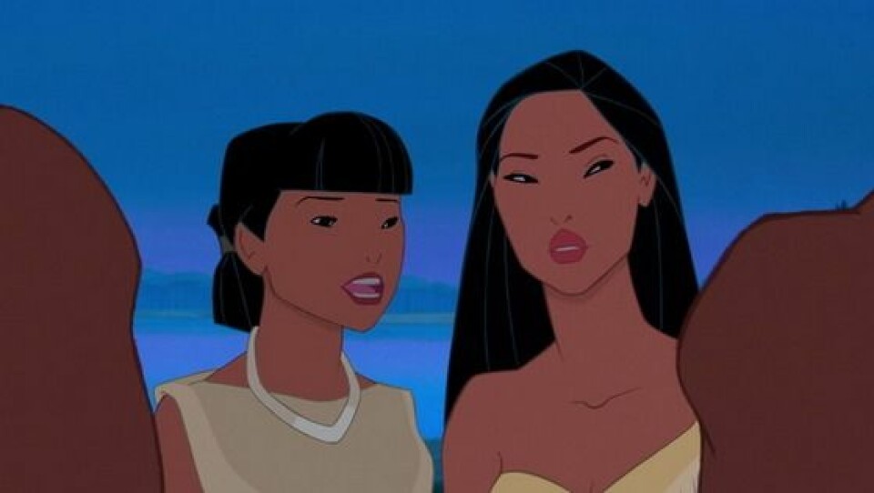 Disney-bilderna som beskriver en klassisk utekväll