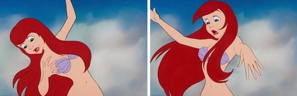 Disney-bilderna som beskriver en klassisk utekväll