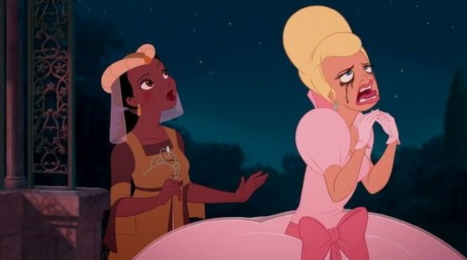 Disney-bilderna som beskriver en klassisk utekväll