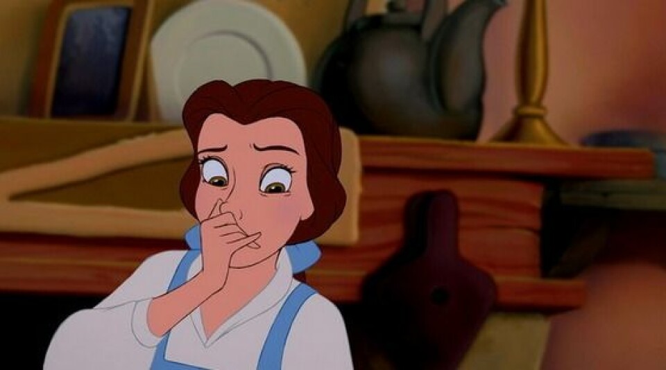 Disney-bilderna som beskriver en klassisk utekväll
