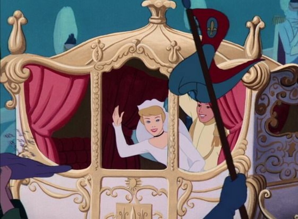 Disney-bilderna som beskriver en klassisk utekväll