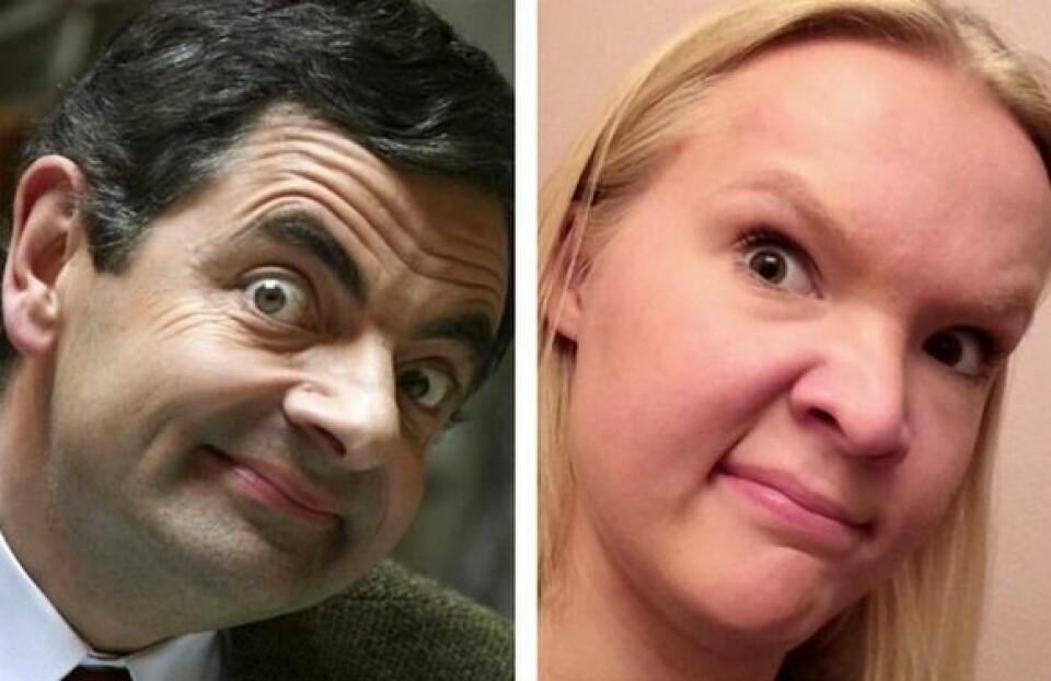 Hennes imitationer av kändisar är helt hysteriskt bra