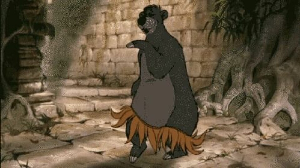 Disney-gif:sen som beskriver en klassisk jobbvecka