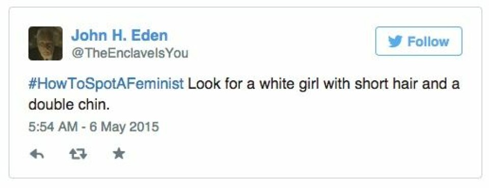 Här är hashtaggen som bevisar att feminism verkligen behövs
