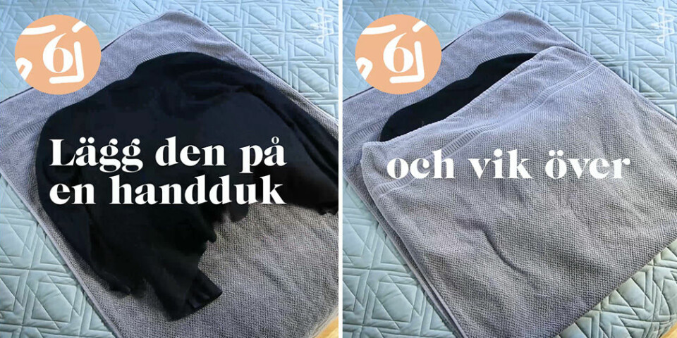 Så lätt räddar du kläder som krympt i tvättmaskinen