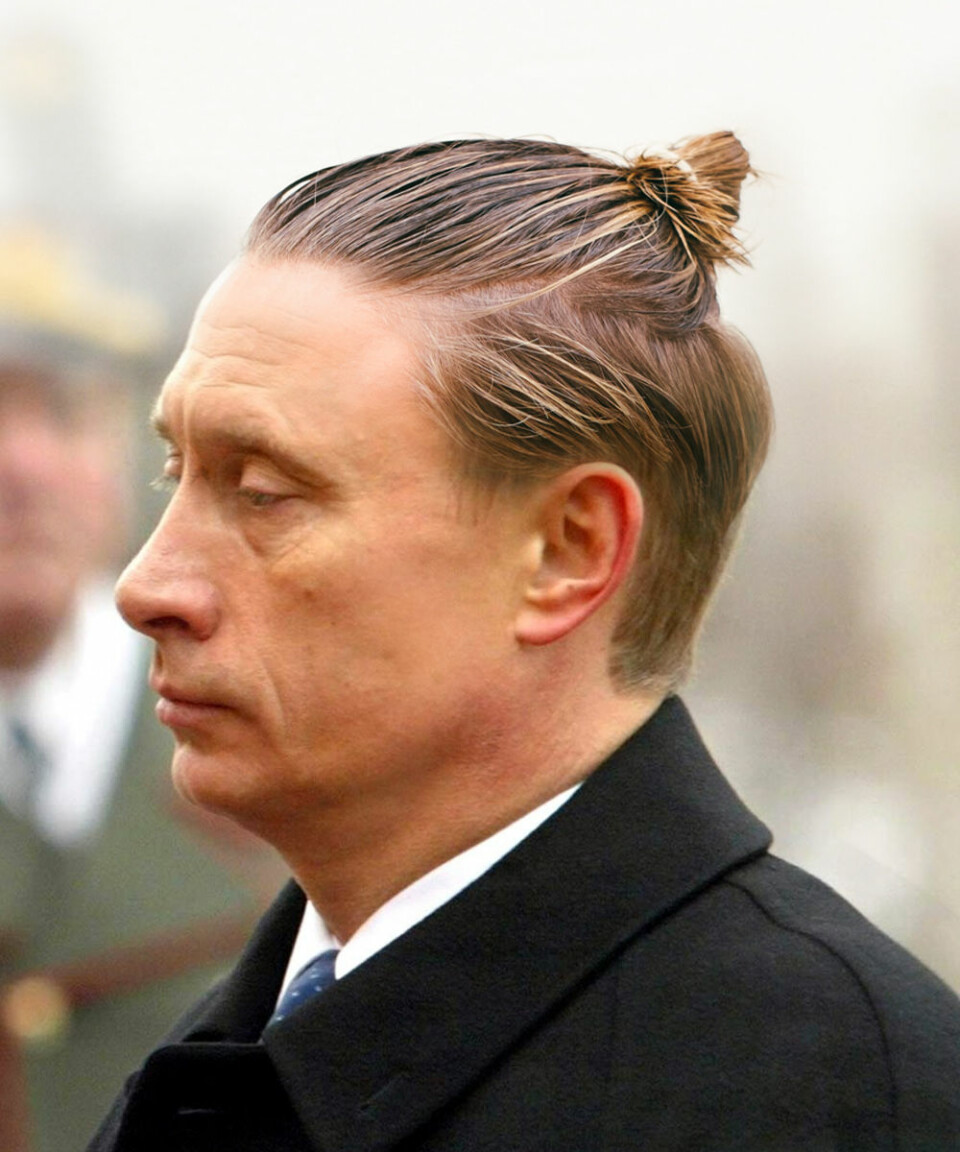 Så hade världsledande männen sett ut med manbuns