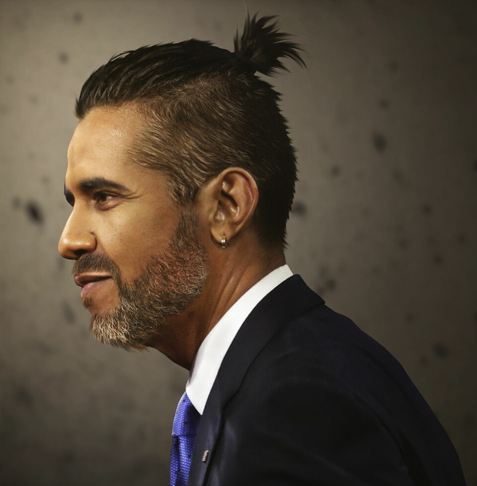 Så hade världsledande männen sett ut med manbuns
