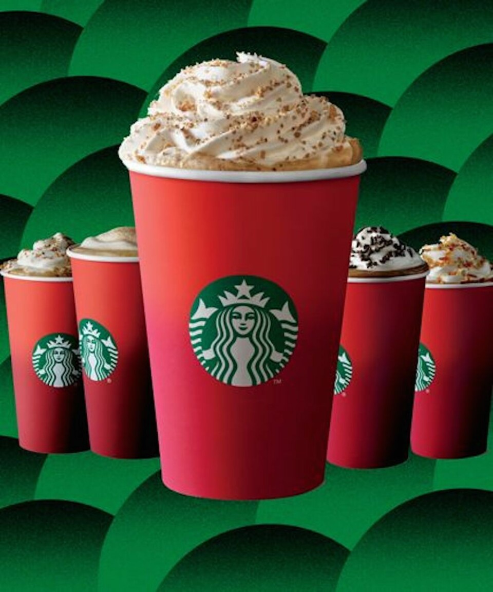 Nu är det jul igen - åtminstone på Starbucks