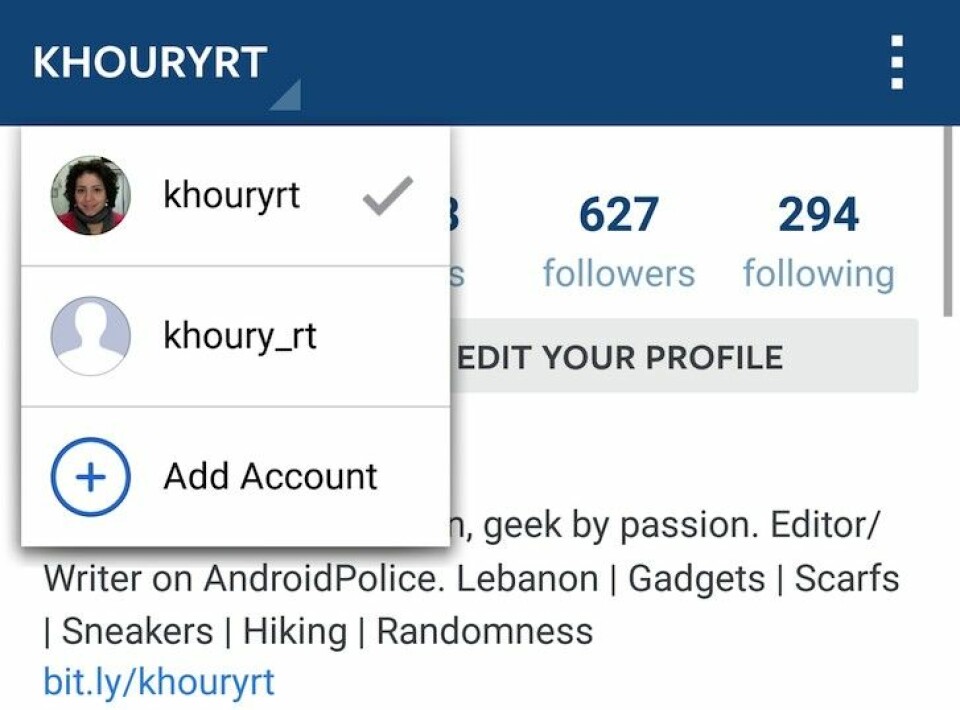 Nu kan du (äntligen!) använda flera Instagramkonton samtidigt