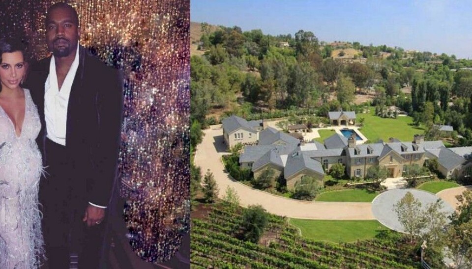 Bildextra: Spana in Kim Kardashians och Kanye Wests nya lyxvilla