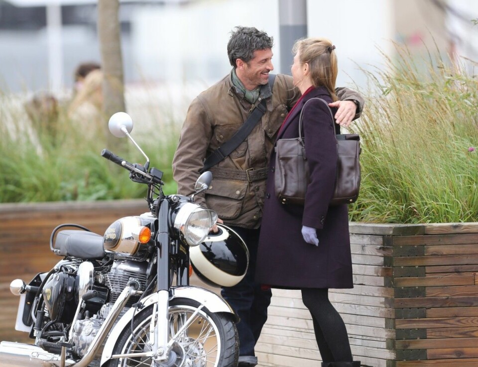 Se bilderna från inspelningen av nya Bridget Jones-filmen
