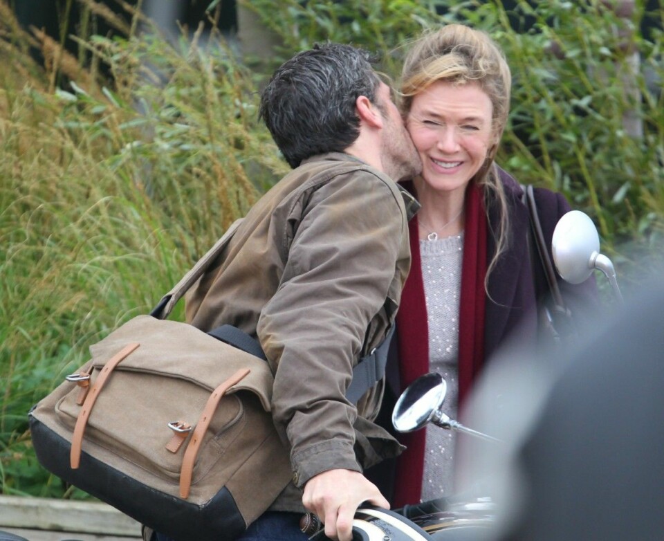 Se bilderna från inspelningen av nya Bridget Jones-filmen