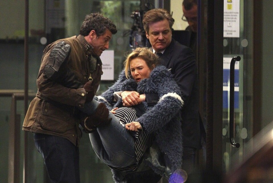Se bilderna från inspelningen av nya Bridget Jones-filmen