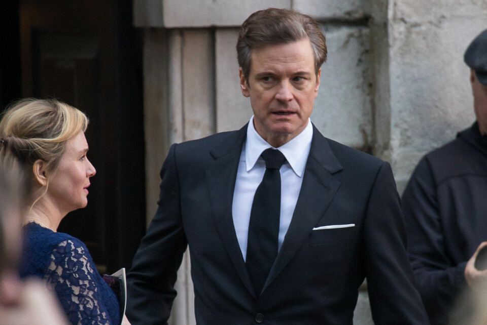 Se bilderna från inspelningen av nya Bridget Jones-filmen