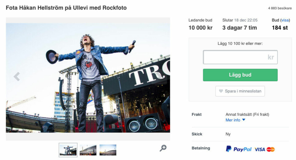 12 grymma Tradera-auktioner som stödjer Musikhjälpen