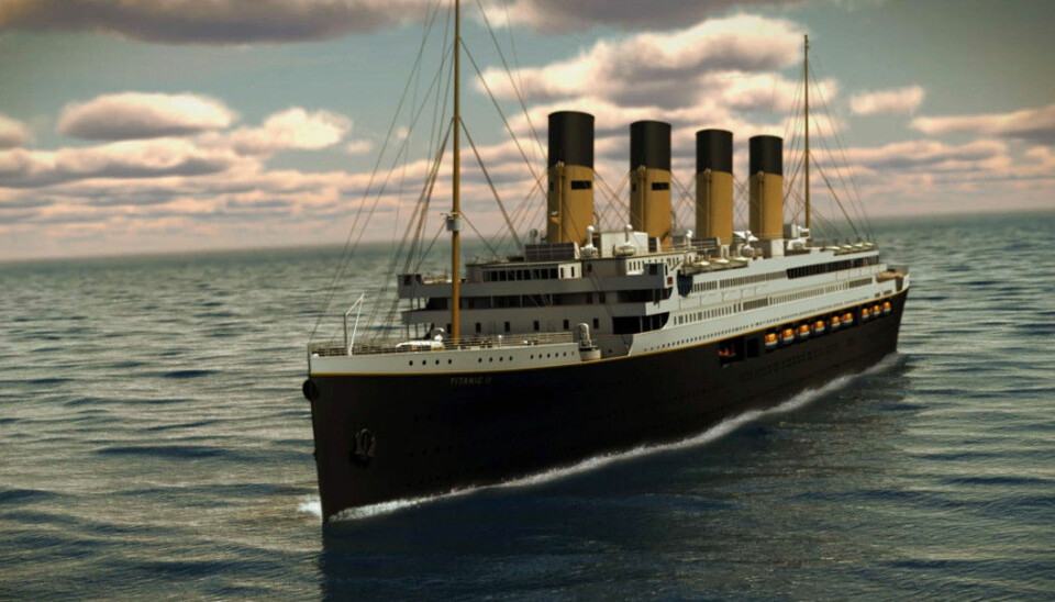 Snart kan du åka med en exakt kopia av Titanic (men med fler livbåtar!)