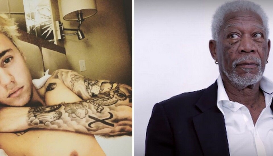 Video: Morgan Freeman tolkar Justin Biebers låt Love Yourself
