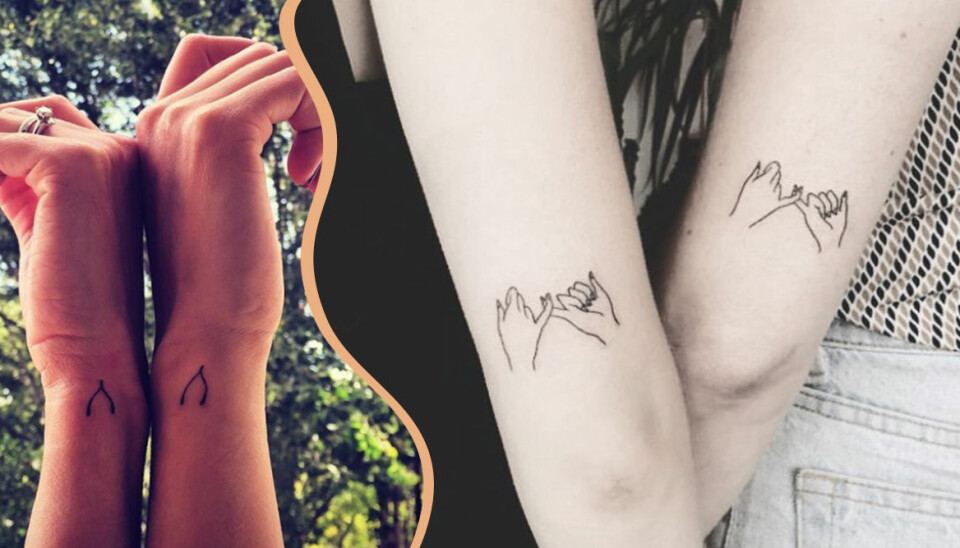 15 små tatueringar för dig och din bästa vän