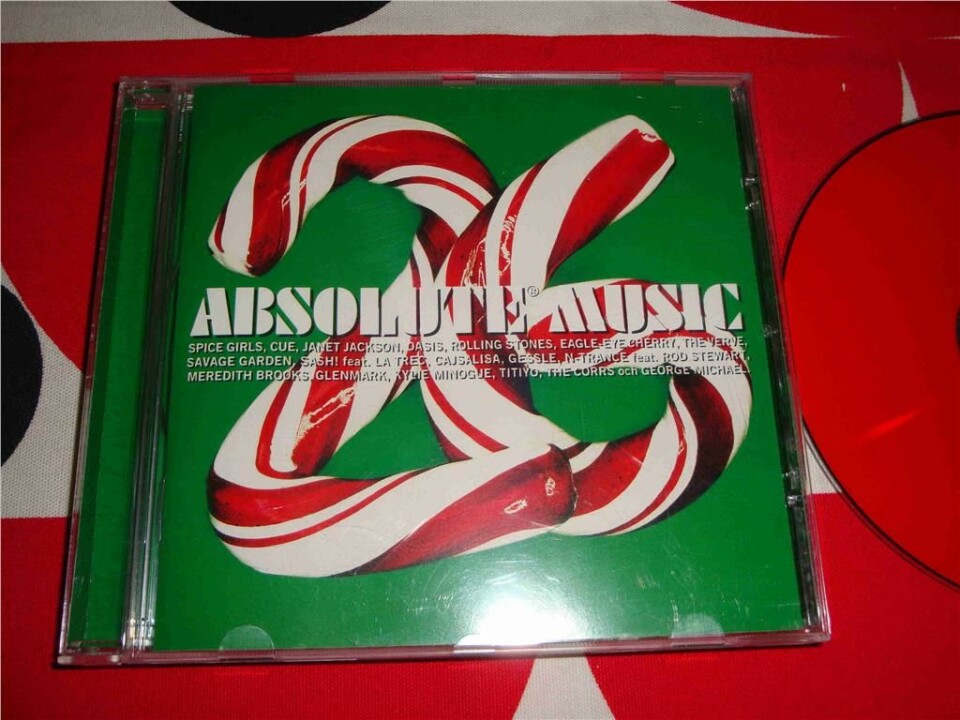 En cd-skiva från 1997. En cd-skiva från 1997.