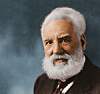 Alexander Bell, uppfinnare av den första telefonen
